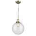 Innovations Lighting Bruno Marashlian Beacon 10 Inch Mini Pendant - 201C-AB-G204-10-LED