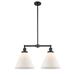 Innovations Lighting Bruno Marashlian X-Large Cone 21 Inch 2 Light LED Mini Chandelier - 209-BK-G41-L-LED