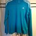 Adidas Shirts | Adidas Climalite L/S Crewneck Running Top (L) | Color: Blue/White | Size: L