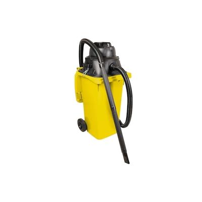 BRB Nass- /Trockensauger/Industriesauger 1100 Watt, mit 120 Liter Behälter (DIN Mülltonne) gelb Image