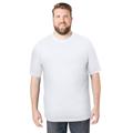 Men's Big & Tall Heavyweight Jersey Crewneck T-Shirt by Boulder Creek in White (Size 5XL)