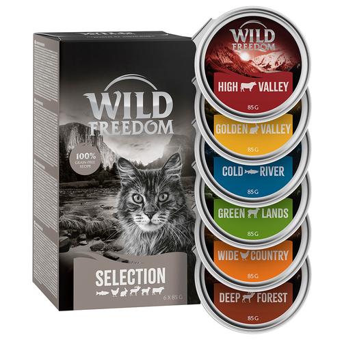 24x85g Adult Mix Wild Freedom getreidefreies Katzenfutter nass