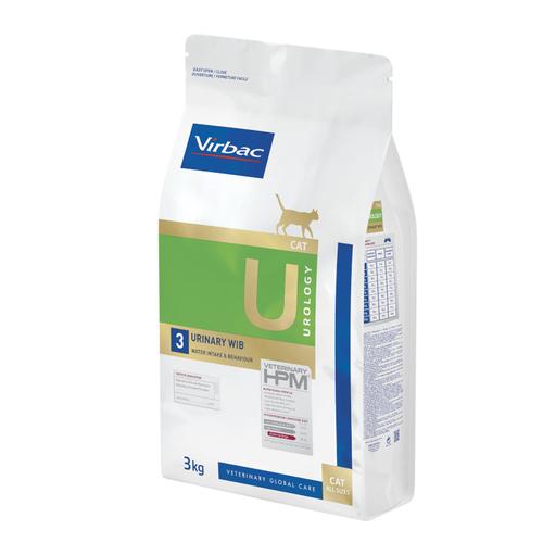 2 x 3 kg Cat Urology Water Intake & Behaviour U3 Virbac Veterinary HPM Katzenfutter trocken