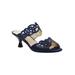 Wide Width Women's Francie Dress Shoes by J. Renee® in Navy (Size 11 W)