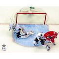 Marc-Andre Fleury Pittsburgh Penguins Unsigned 2009 NHL Stanley Cup Finals Game 7 Series-Clinching Save Photograph
