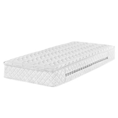 Matratze Weiß Taschenfedern Memory Foam 90x200 cm medium (H2) mit abnehmabrem Bezug atmungsaktiv versteppt rechteckig Mo
