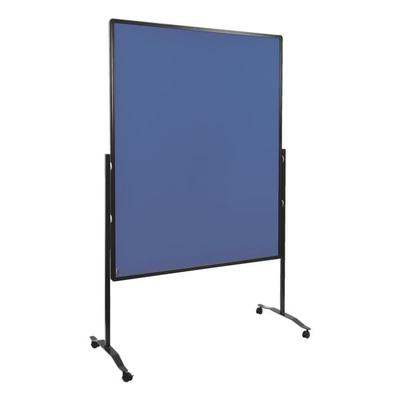 Moderationswand »PREMIUM PLUS« 120x150 cm auf Rollen blau, Legamaster, 226 cm