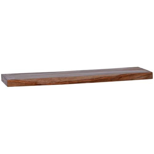 MiaMöbel Wandregal Mumba 150cm Massivholz Teak Modern Indien Indisch