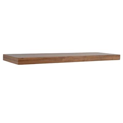 MiaMöbel Wandregal Mumba 150cm Massivholz Teak Modern Indien Indisch Image
