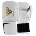 adidas Boxhandschuhe Speed 50, Erwachsene, Boxing Gloves 12 oz, Punchinghandschuhe komfortabel und langlebig, weiß