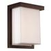 Modern Forms Ledge 8 Inch Tall LED Outdoor Wall Light - WS-W1408-35-BZ