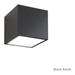 Modern Forms Bloc 5 Inch Tall 4 Light LED Outdoor Wall Light - WS-W9201-27-BK