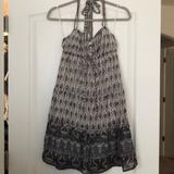 American Eagle Outfitters Dresses | Ae Printed Halter Dress | Color: Blue | Size: 2