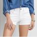 American Eagle Outfitters Shorts | Aeo Twill X Midi Low Rise Shorts Shorts (A-27) | Color: White | Size: 10