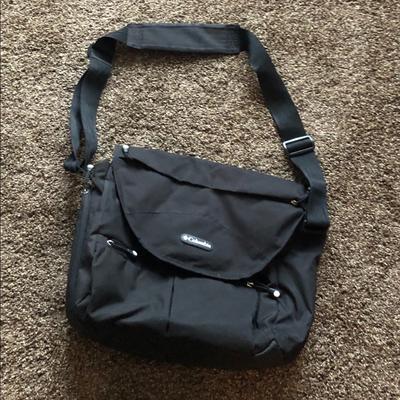 Columbia Other | Black Columbia Diaper Bag | Color: Black/Gray | Size: Osbb