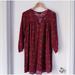 American Eagle Outfitters Dresses | Aeo Boho Style Flowy Dress Size S | Color: Red | Size: Sp