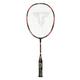 Talbot Torro Lern-Badmintonschläger ELI Mini, verkürzte Länge 53 cm, Lerngriff, Tropfenkopf, ideal für Schulsport und Training, schwarz-gelb-rot, 419612