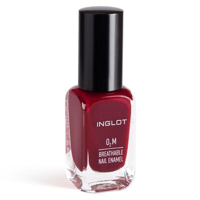 Inglot O2M Atmungsaktiv Nagellack Nr. 625 11 ml Dunkelrot