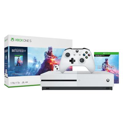 Xbox One S 1TB Battlefield V Console and Game Bundle