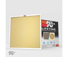 K&N 20x25x1 AC Furnace Lifetime Washable MERV 11 Filters Allergies, Pollen, Smoke, Dust, Pet Dander,