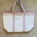 Victoria's Secret Bags | Bnwt Victoria’s Secret Large Canvas Tote | Color: Cream/Pink | Size: Os