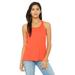 Bella + Canvas B8800 Women's Flowy Racerback Tank Top in Coral size Medium 8800, BC8800