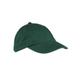 Big Accessories BX005 6-Panel Washed Twill Low-Profile Cap in Dark Green | Cotton