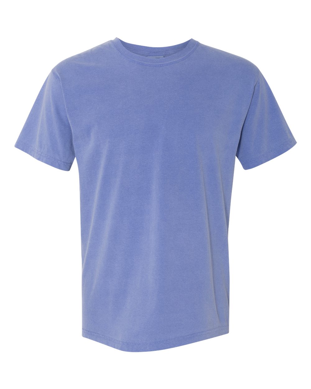 Comfort Colors C1717 Adult Heavyweight T-Shirt in Periwinkle size XL | Ringspun Cotton 1717, CC1717