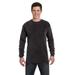 Comfort Colors C6014 Adult Heavyweight RS Long-Sleeve T-Shirt in Black size Medium | Ringspun Cotton 6014, CC6014