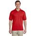 Gildan G880 DryBlend Jersey Knit Sport Shirt in Red size Small | Cotton Polyester G8800, 8800