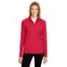 Team 365 TT31W Women's Zone Performance Quarter-Zip T-Shirt in Sport Red size Large | Polyester