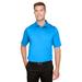 Devon & Jones DG21 CrownLux Performance Men's Range Flex Polo Shirt in Ocean Blue size XL | Polyester Blend