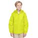 Team 365 TT73Y Youth Zone Protect Lightweight Jacket in Safety Yellow size XL | Polyester