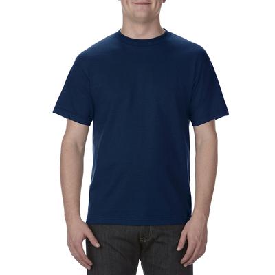 American Apparel AL1301 Adult 6.0 oz. Cotton T-Shirt in Navy Blue size Small 1301,
