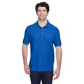 Devon & Jones D100 Men's Pima PiquÃ© Short-Sleeve Polo Shirt in French Blue size Medium | Cotton