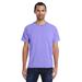 ComfortWash by Hanes GDH150 Men's 5.5 oz. Ringspun Cotton Garment-Dyed T-Shirt with Pocket in Lavender size Small