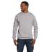 Hanes P1607 EcoSmart Crewneck Sweatshirt in Light Steel size Medium | Cotton Polyester P160