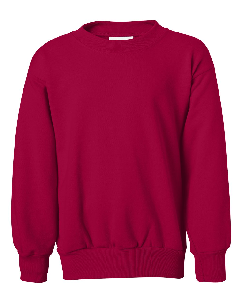 Hanes P360 Youth EcoSmart Crewneck Sweatshirt | Cotton Polyester