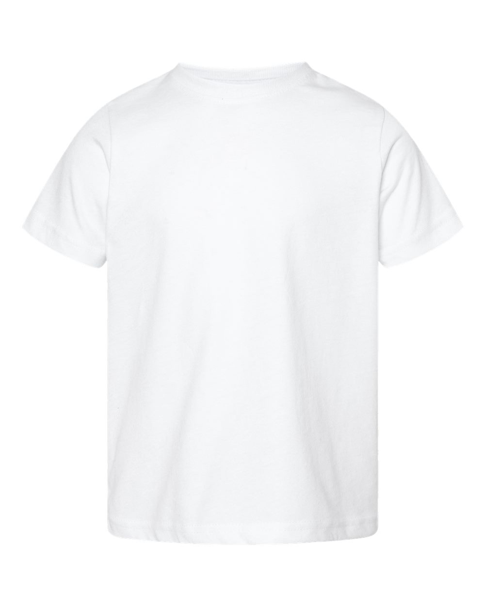 Rabbit Skins 3321 Toddler Fine Jersey T Shirt in Blended White size 3 | Cotton LA3321, RS3321