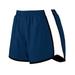 Augusta Sportswear 1265 Athletic Women's Pulse Team Short in Navy Blue/White/Black size Large