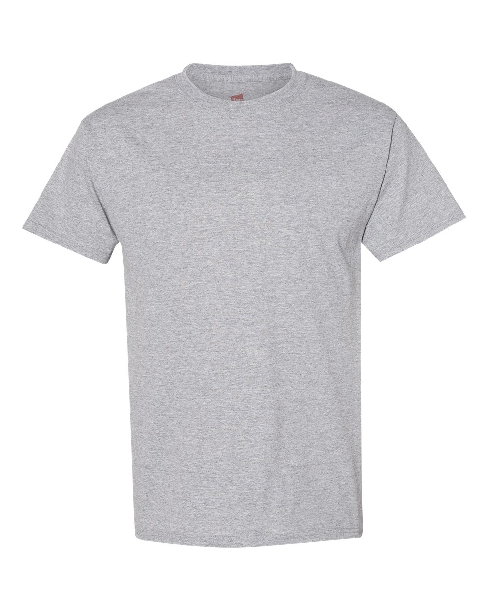 Hanes 5170 50/50 T-Shirt in Light Steel size Small | Cotton Polyester