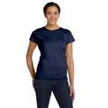 LAT 3516 Women's Fine Jersey T-Shirt in Navy Blue size Small | Ringspun Cotton LA3516