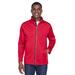 CORE365 CE708 Men's Techno Lite Three-Layer Knit Tech-Shell Jacket in Classic Red size XL | Polyester