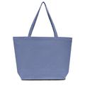 Liberty Bags LB8507 Men's Seaside Cotton 12 oz. Pigment-Dyed Large Tote Bag in Blue Jean | Canvas 8507