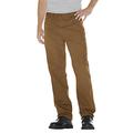 Dickies 1939R Relaxed Fit Straight Leg Carpenter Duck Jean Pant in Rinsed Brown size 50X32 | Cotton 1939