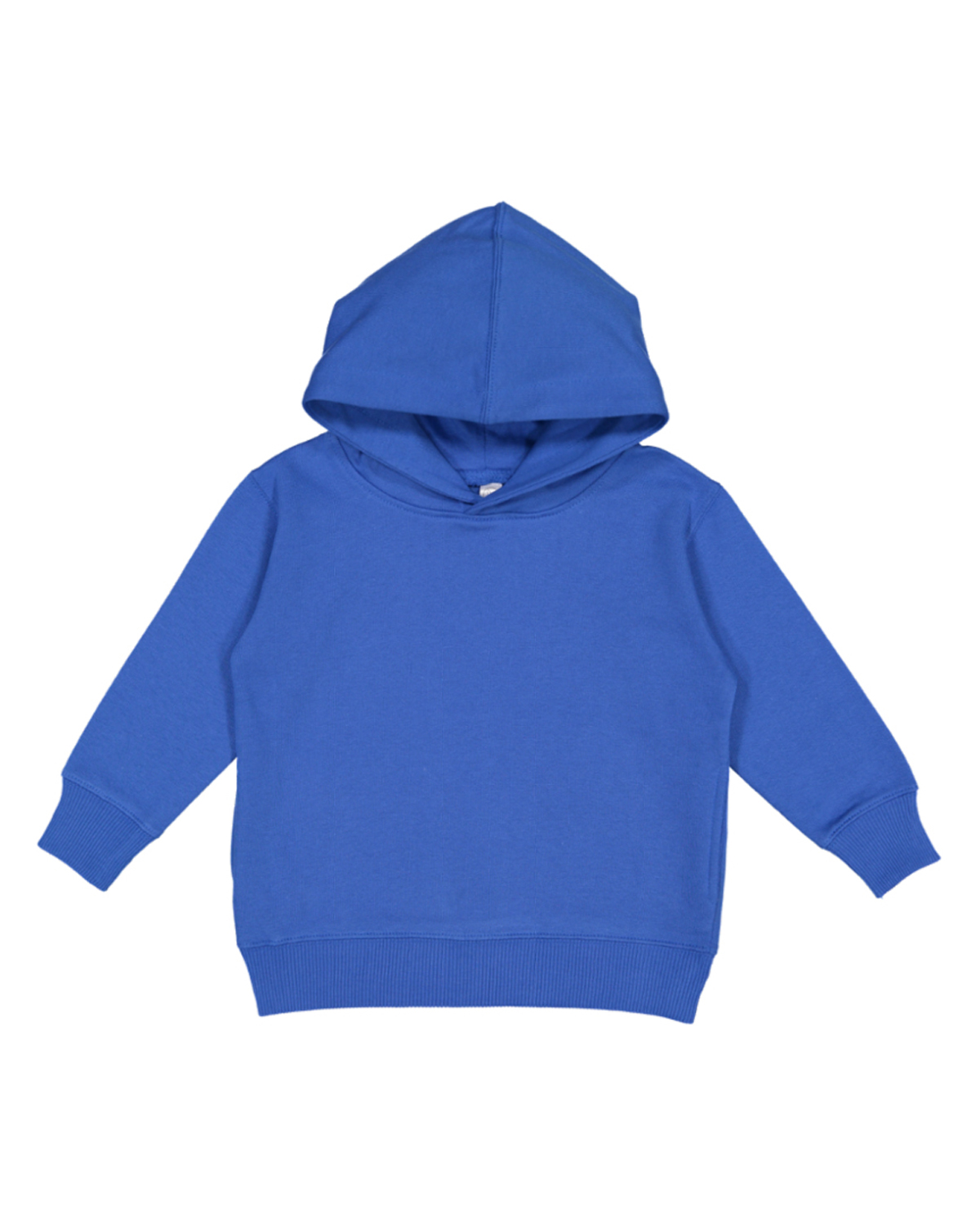 Rabbit Skins 3326 Toddler Pullover Fleece Hoodie in Royal Blue size 5/6 | Ringspun Cotton LA3326