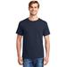 Hanes 5280 Adult Essential Short Sleeve T-Shirt in Navy Blue size Medium | Cotton