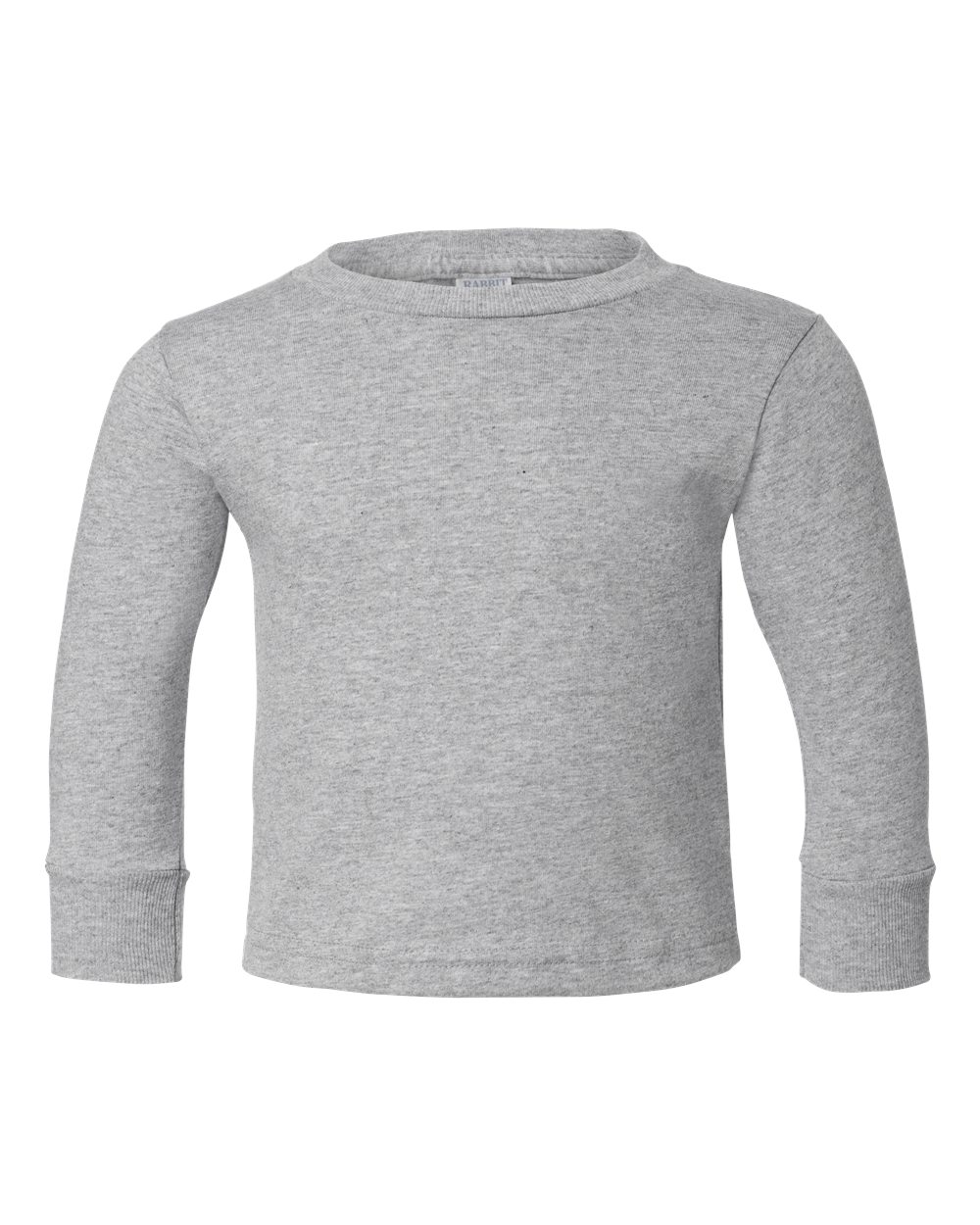 Rabbit Skins 3311 Toddler Long Sleeve Top in Heather size 5/6 | Cotton LA3311