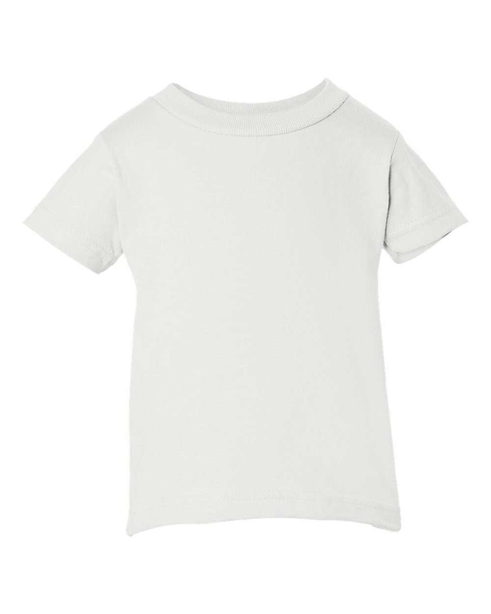 Rabbit Skins 3401 Infant Cotton Jersey Top in White size 6M LA3401