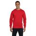 Hanes 5286 Men's 5.2 oz. ComfortSoft Cotton Long-Sleeve T-Shirt in Red size Small